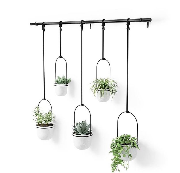 Umbra Blumentopf Triflora 5 Hängeblumentopf Weiß günstig online kaufen