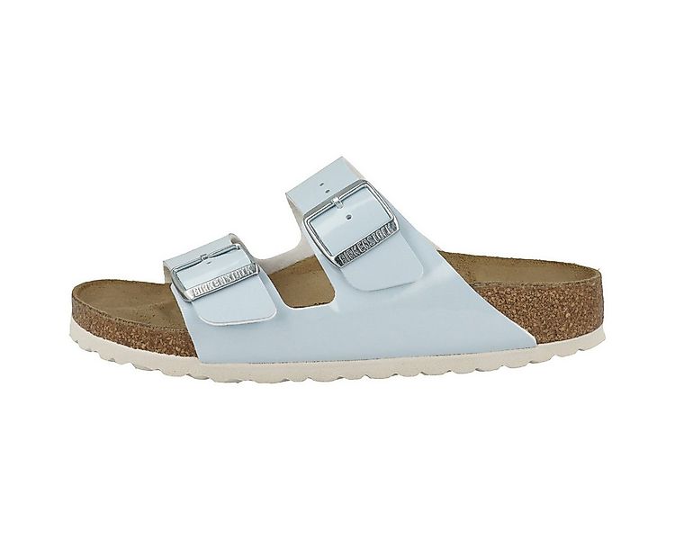 Birkenstock Arizona Birko-Flor Patent schmal Damen Pantolette Hausschuhe, S günstig online kaufen