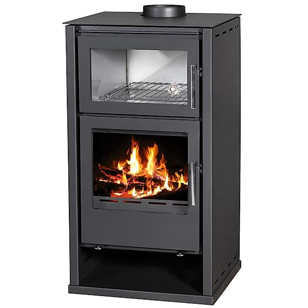 Victoria Kaminofen Regina F mit Backfach mit 8,65 kW günstig online kaufen