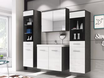 MIRJAN24 Badmöbel-Set Madrit II, (5er-Set, Waschbeckenschrank, günstig online kaufen