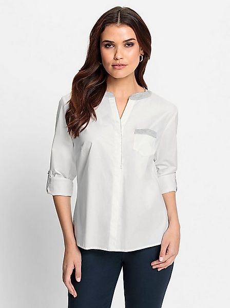 Witt Klassische Bluse Baumwollbluse günstig online kaufen