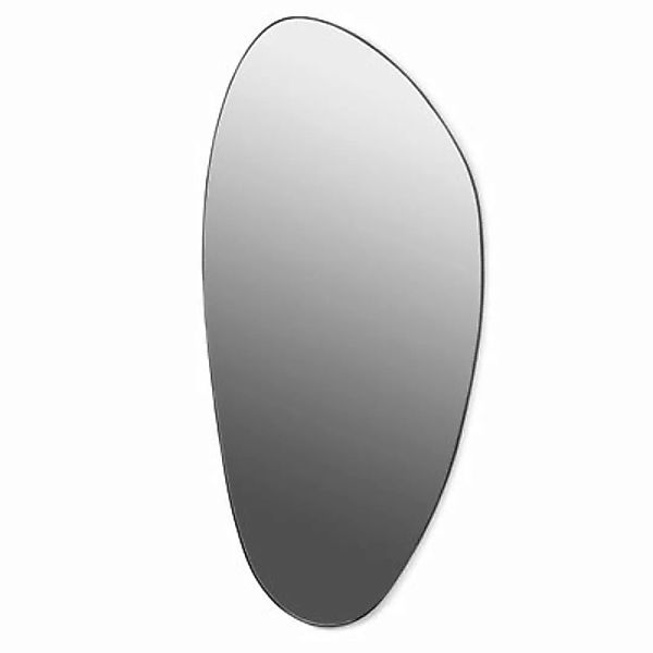 Wandspiegel XL metall schwarz / 151 x 73 cm - Stahl - Serax - Schwarz günstig online kaufen