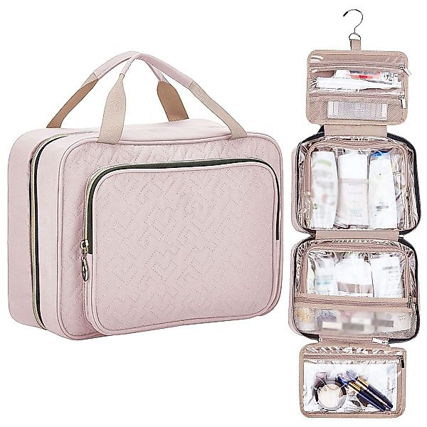 ZEUOPQ Kulturbeutel Tragbare wasserdichte Reise-Make-up-Tasche große günstig online kaufen