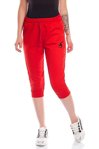 Bongual 3/4-Sweathose Jogginghose Capri Basics in Unifarbe günstig online kaufen