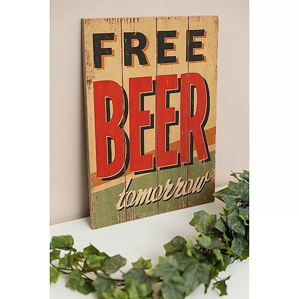 home24 Schild Free beer günstig online kaufen