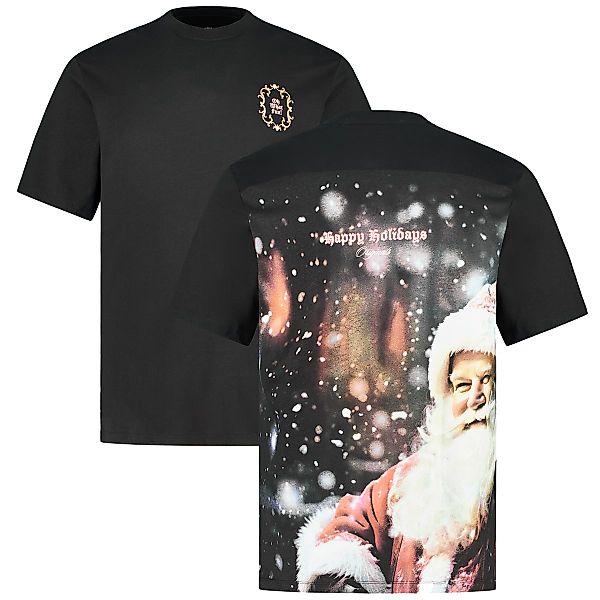Jack&Jones T-Shirt aus Biobaumwolle Farbe schwarz Größe: 4XL günstig online kaufen