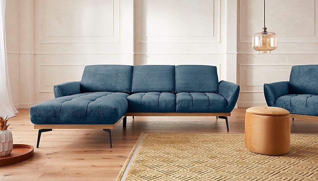 exxpo - sofa fashion Ecksofa "Palic, inkl. Rückenverstellung, bequem, elega günstig online kaufen