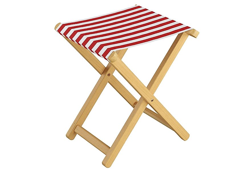 ERST-HOLZ Gartenliege Hocker Klappstuhl Anglerstuhl Buche günstig online kaufen