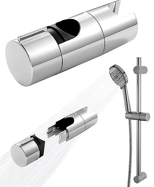 FELIXLEO Brausegarnitur Halterung Duschkopfhalter für Gleitstange Verstellb günstig online kaufen
