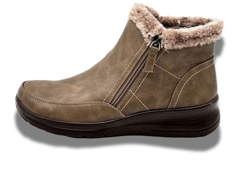 Nowaland Damen Warm Gefütterte Winter-Stiefeletten mit günstig online kaufen