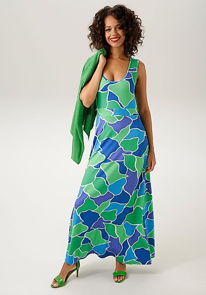 Aniston CASUAL Sommerkleid mit farbharmonischem, graphischen günstig online kaufen