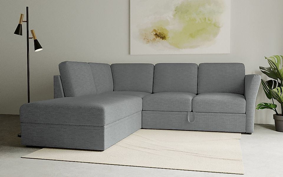 Home affaire Ecksofa Lavars, L-Form, Schlafsofa, günstig online kaufen