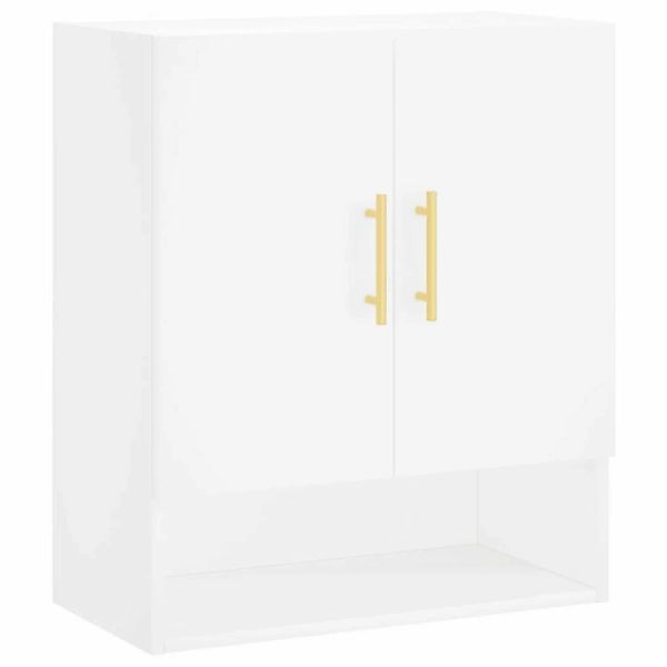 vidaXL Wandschrank Weiß 60x31x70 cm Holzwerkstoff Modell 5 günstig online kaufen