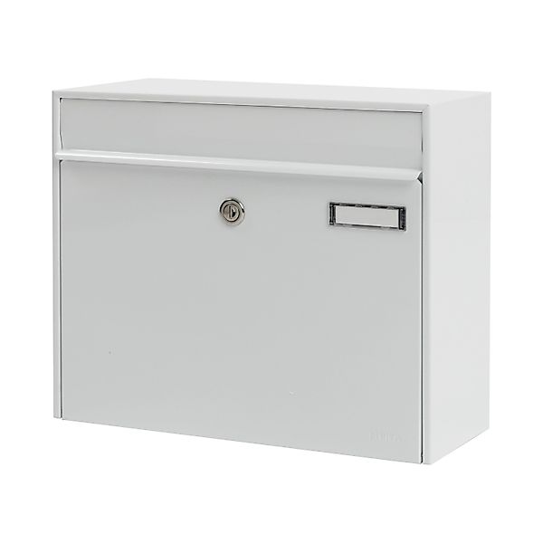 MEFA Briefkasten Vals Weiß 31 cm x 38 cm x 14,5 cm günstig online kaufen