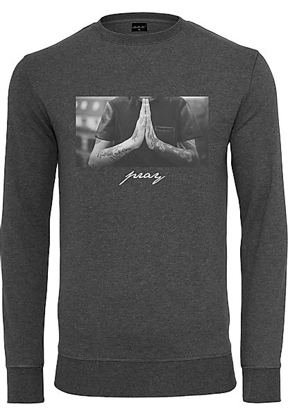 MisterTee Rundhalspullover MisterTee Herren Pray Crewneck günstig online kaufen