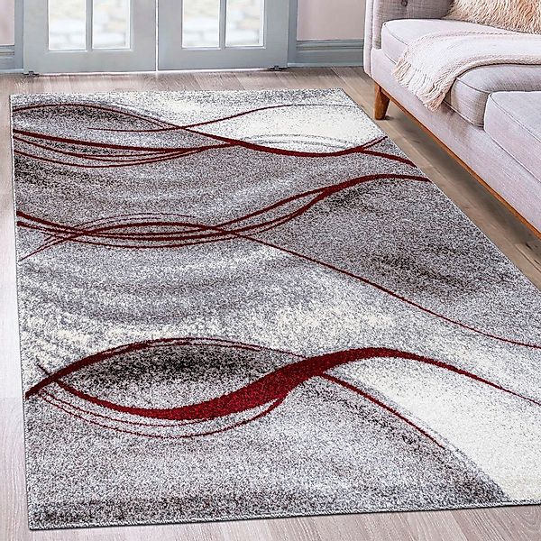 my home Teppich "Tritom" rechteckig 9 mm Höhe mit besonders weichem Flor, K günstig online kaufen