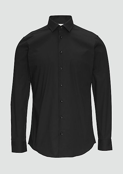 s.Oliver BLACK LABEL Langarmhemd Tailored Fit: günstig online kaufen