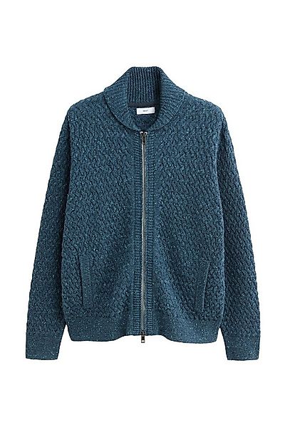 Next Strickjacke Regular Fit Strickjacke mit Reißverschluss (1-tlg) günstig online kaufen