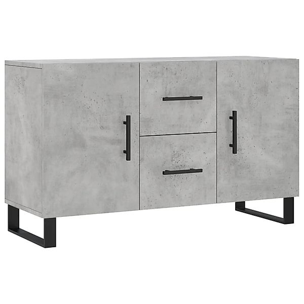 vidaXL Sideboard Betongrau 100x36x60 cm Holzwerkstoff 828200 günstig online kaufen