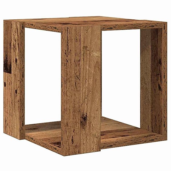 vidaXL Couchtisch Altholz 32 x 32 x 30 cm Holzwerkstoff 873910 günstig online kaufen