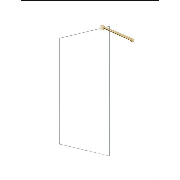 Glaszentrum Hagen 88x200cm Walk in Duschabtrennung Dusche GD günstig online kaufen