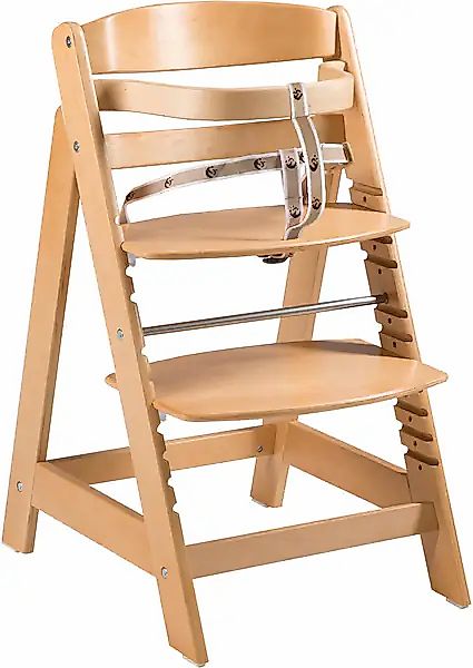 roba® Hochstuhl »Treppenhochstuhl Sit Up Click, natur«, aus Holz günstig online kaufen