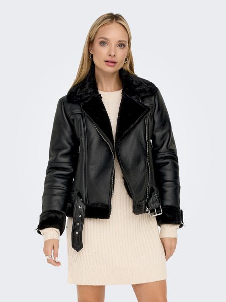 ONLY Lederimitatjacke ONLAGNETE FAUX LEATHER BIKER günstig online kaufen