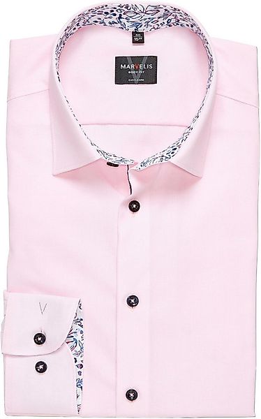 MARVELIS Langarmhemd Businesshemd, New York Kentkragen, bügelleicht günstig online kaufen