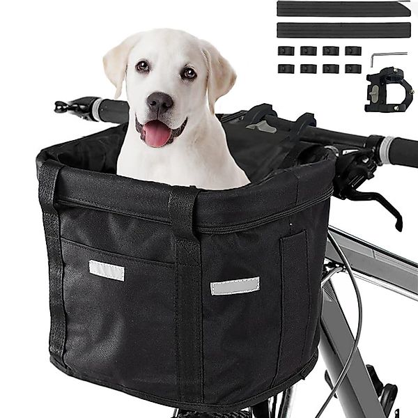 OKWISH Fahrradkorb Faltbar Wasserdicht Fahrrad Lenkerkorb günstig online kaufen