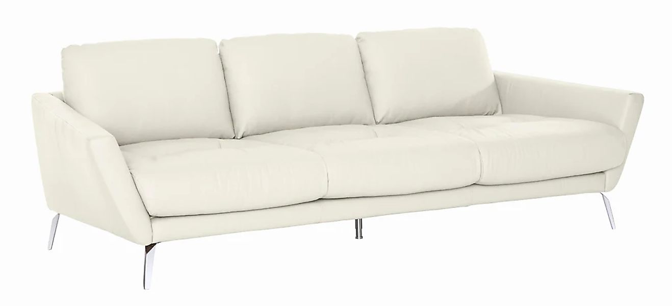 W.SCHILLIG Big-Sofa "softy", mit dekorativer Heftung im Sitz, Füße Chrom gl günstig online kaufen