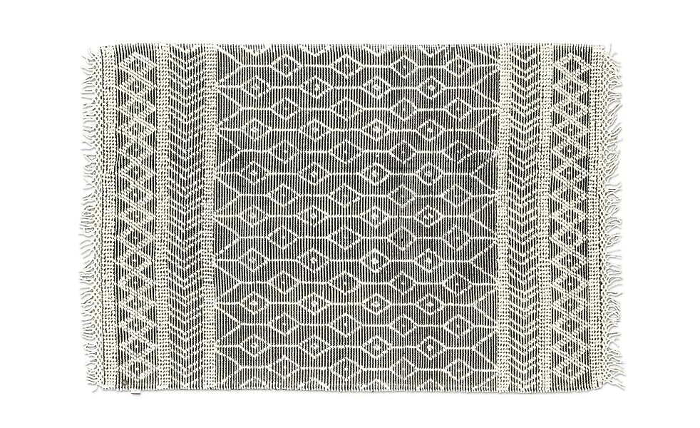 Tom Tailor Teppich  Macra ¦ grau ¦ Wolle ¦ Maße (cm): B: 190 H: 1 Teppiche günstig online kaufen