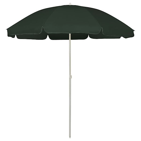 vidaXL Sonnensegel Strandschirm Grün 240 cm, günstig online kaufen