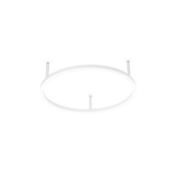 Ideal Lux LED-Deckenlampe Oracle Slim Ø 50 cm weiß 3.000 K günstig online kaufen