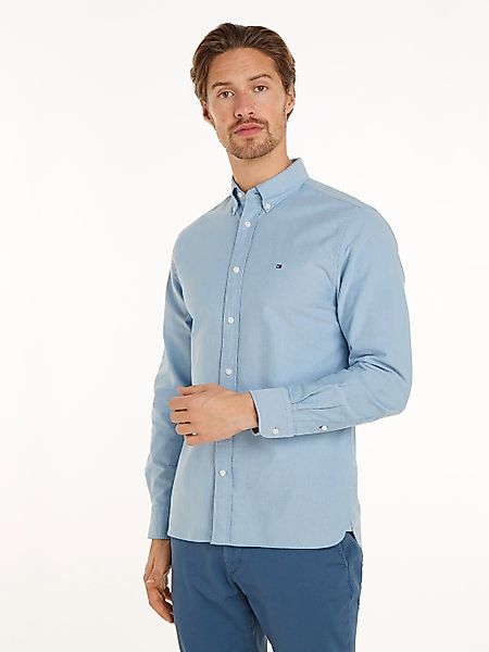 Tommy Hilfiger Langarmhemd SOLID HERITAGE OXFORD günstig online kaufen
