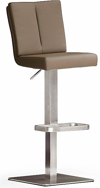 Barhocker  Gaia ¦ weiß ¦ Maße (cm): B: 40 H: 89 T: 53.0 Polstermöbel > Hock günstig online kaufen