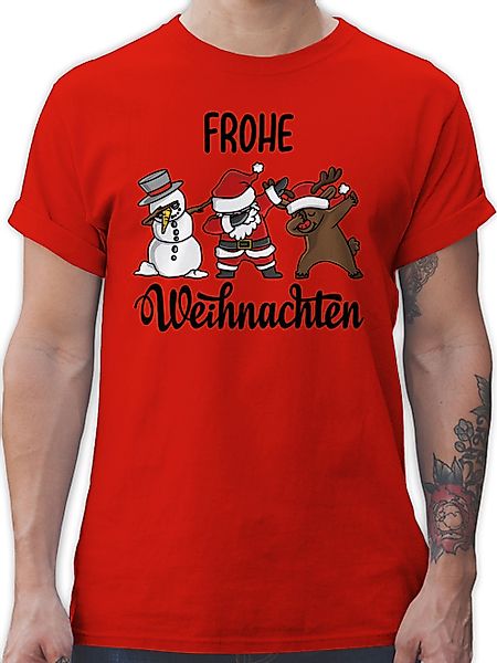 Shirtracer T-Shirt Dabbing Frohe Weihnachten I günstig online kaufen