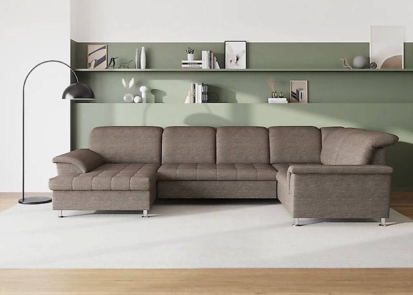 DOMO collection Wohnlandschaft »Franzi optional mit Bettfunktion, Bettkaste günstig online kaufen