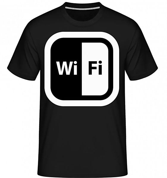 WiFi Icon Black/White · Shirtinator Männer T-Shirt günstig online kaufen
