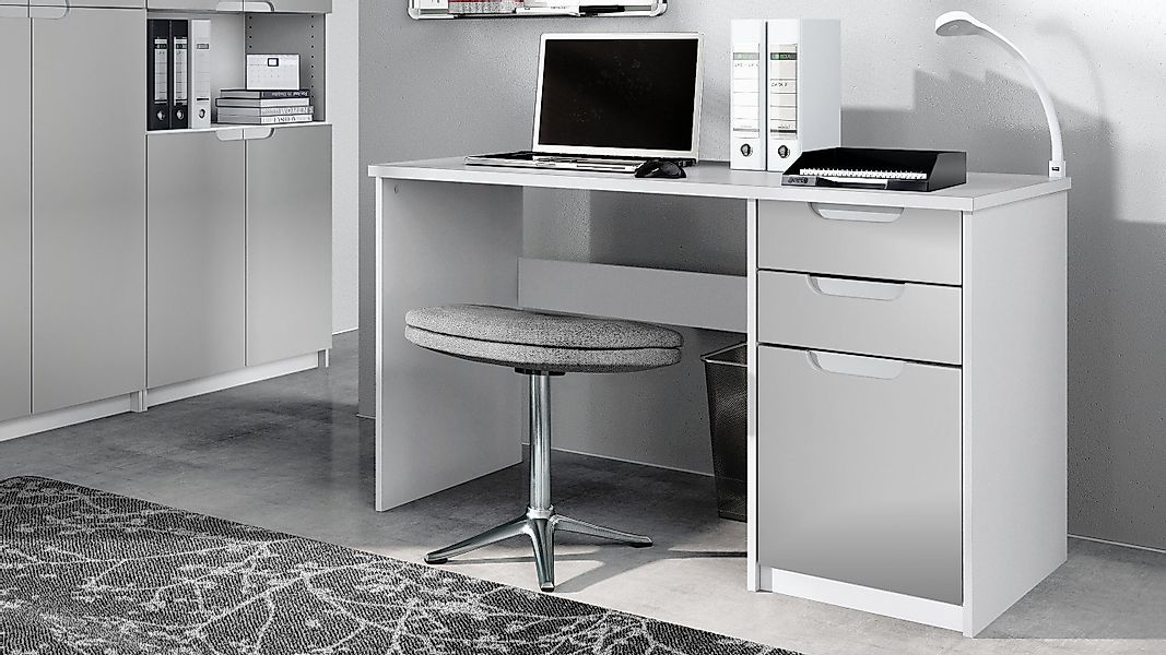 Vladon Schreibtisch Logan (Bürotisch, mit 2 günstig online kaufen