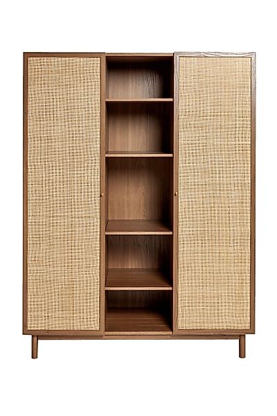 MADE Kleiderschrank MADE.COM Pavia Rattan-Kleiderschrank – günstig online kaufen
