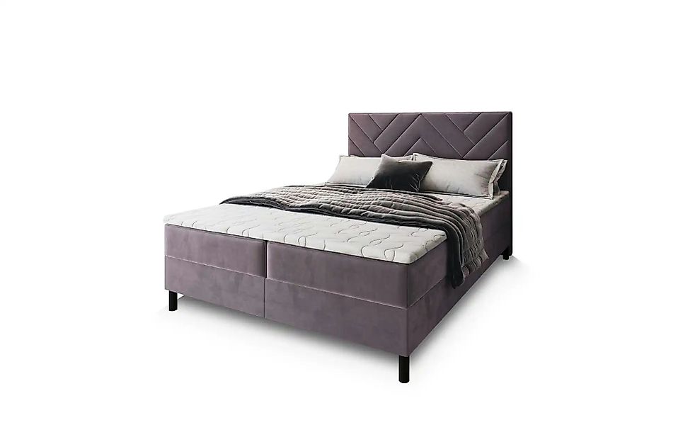 MASSENO Boxbett mit Bettkasten Rokis ¦ lila/violett ¦ Maße (cm): B: 140 H: günstig online kaufen