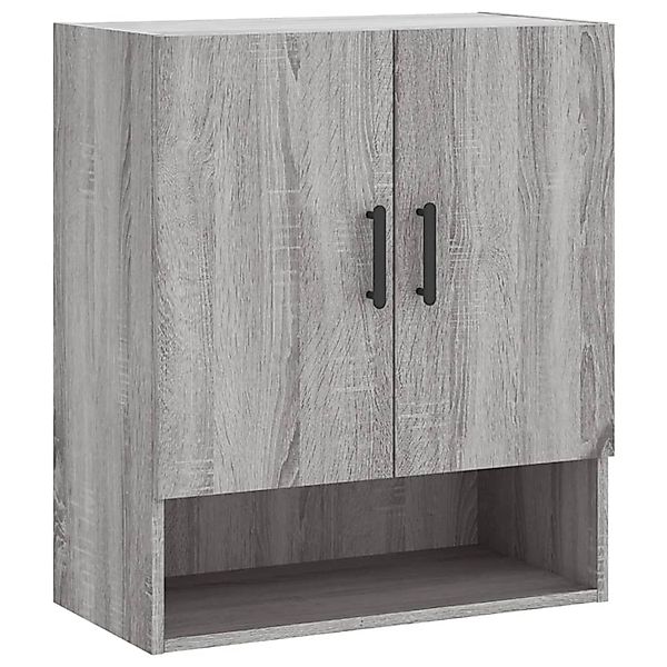 vidaXL Wandschrank Grau Sonoma 60x31x70 cm Holzwerkstoff Modell 3 günstig online kaufen
