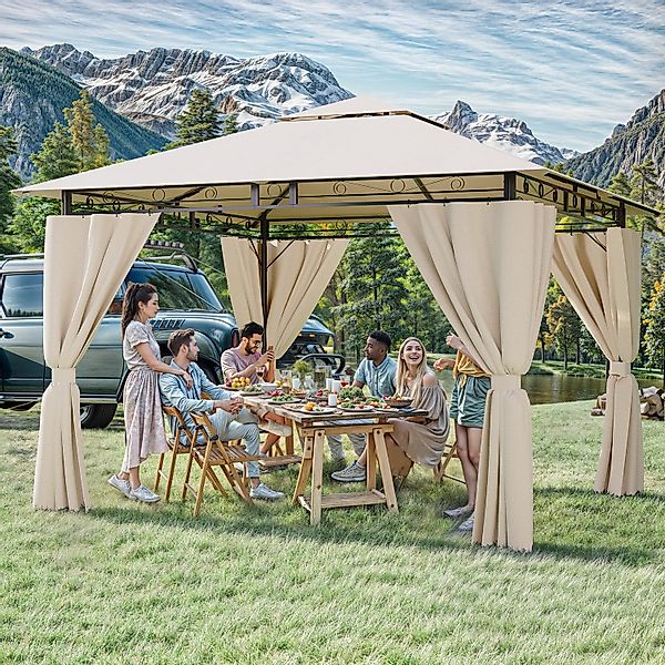 HOMALL Pavillon Garden Pavillon Wasserdicht Partyzelt, günstig online kaufen