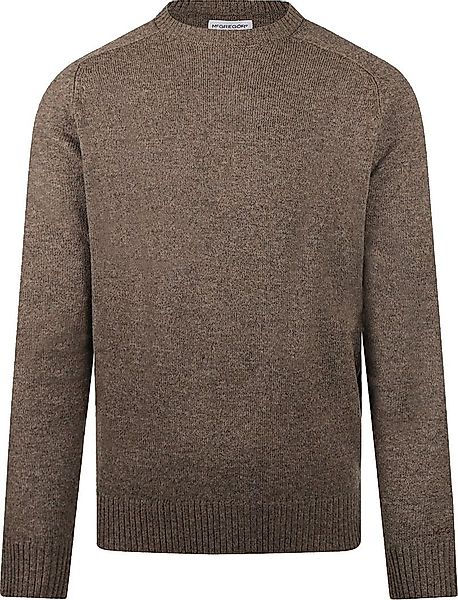 McGregor Pullover Lammwolle Melange Taupe - Größe S günstig online kaufen