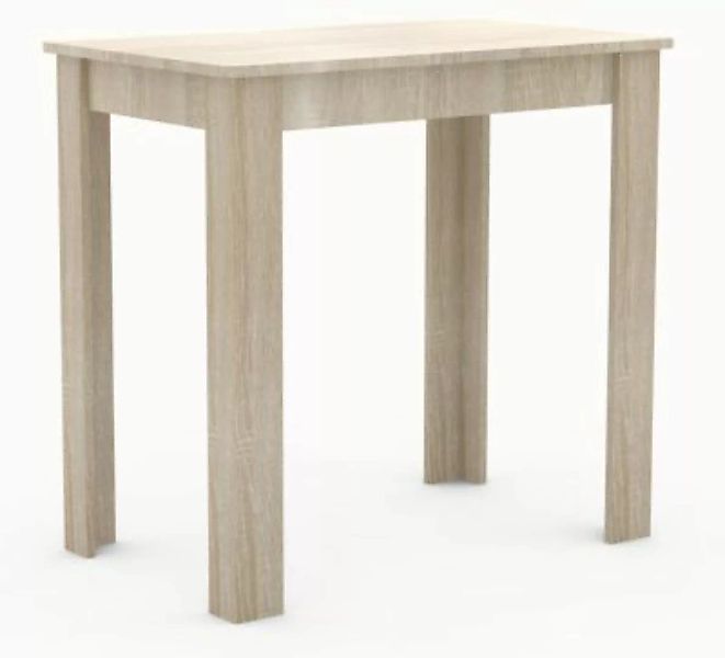 VCM Holz Esstisch Küchentisch Tisch Esal 80 x 50 cm braun günstig online kaufen