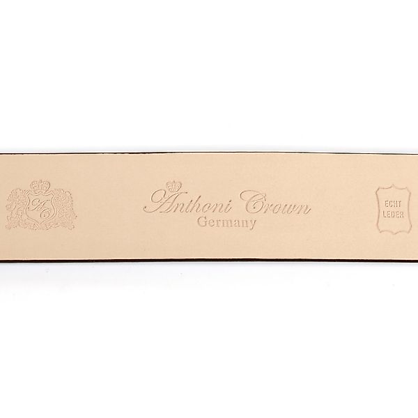 Anthoni Crown Ledergürtel, Stilvoller Ledergürtel mit leichter Oberflächenn günstig online kaufen