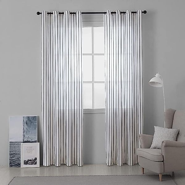 BYSURE Gardine, Ösen (2 St), halbtransparent, günstig online kaufen