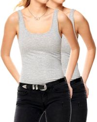 ONLY Tanktop (2er-Pack) Basic long Shirt günstig online kaufen