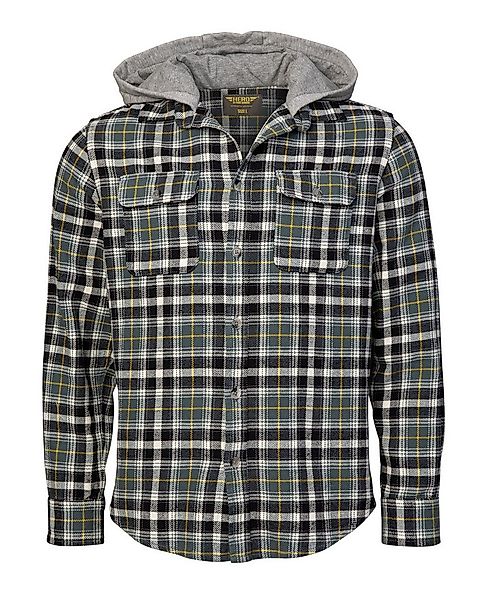 HERO by John Medoox Fleecehemd Hero by John Medoox Overshirt Regular Fit Ca günstig online kaufen