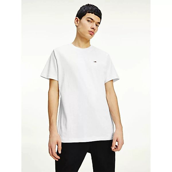 Tommy Jeans Regular Jersey Kurzärmeliges T-shirt 3XL White günstig online kaufen